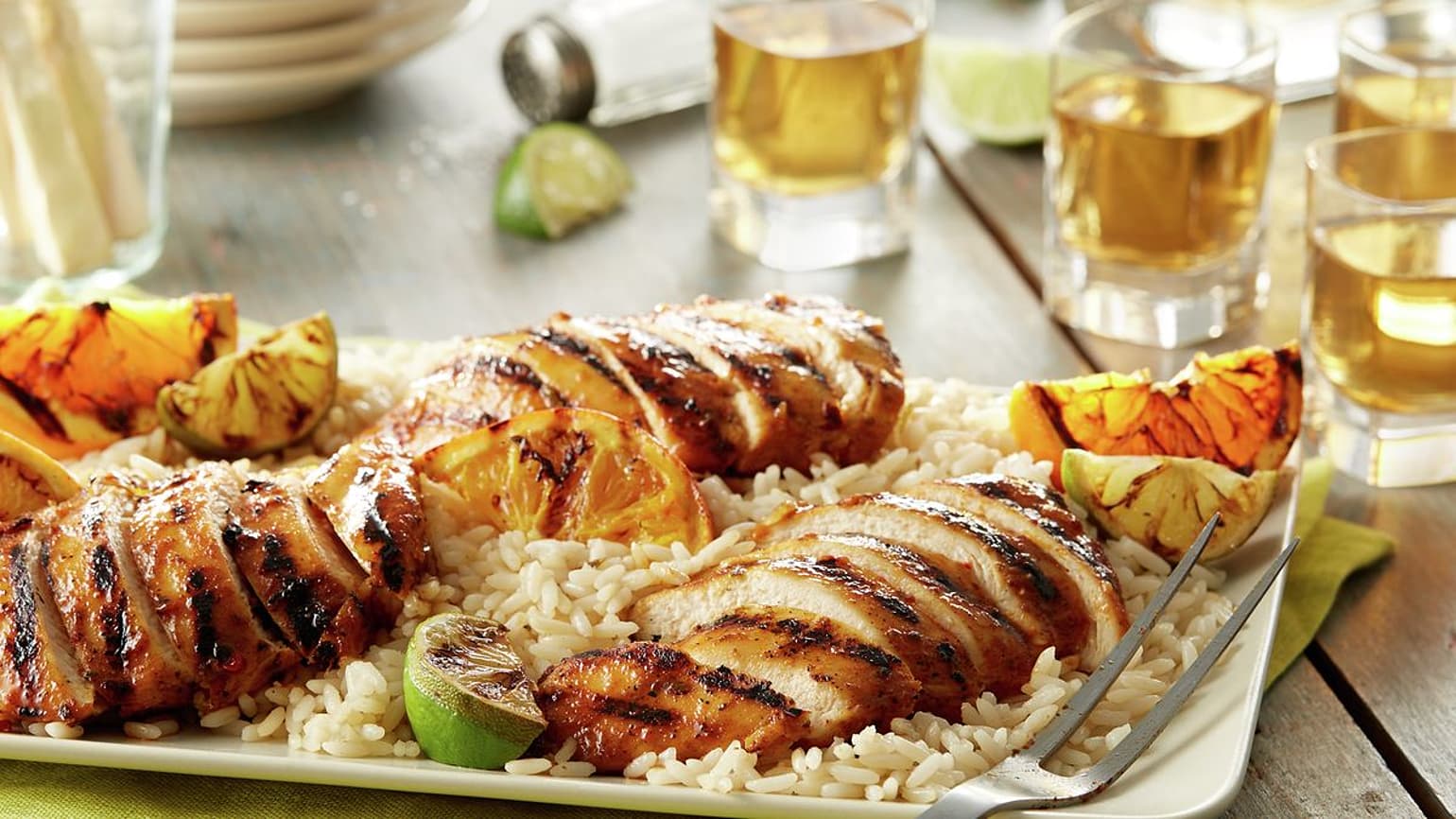 Margarita Grilled Chicken Breasts Recipe from Old El Paso Old El Paso